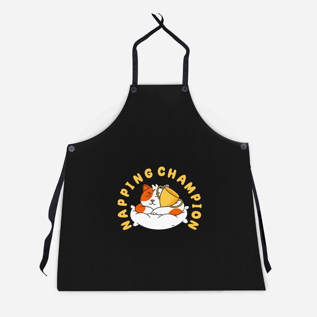 Napping Champion-Unisex-Kitchen-Apron-Tri haryadi