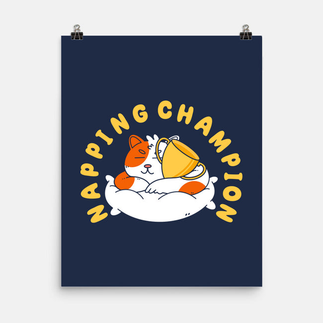 Napping Champion-None-Matte-Poster-Tri haryadi