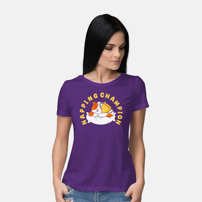 Napping Champion-Womens-Basic-Tee-Tri haryadi