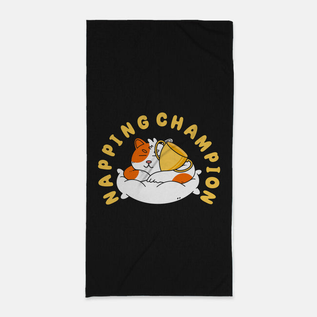 Napping Champion-None-Beach-Towel-Tri haryadi