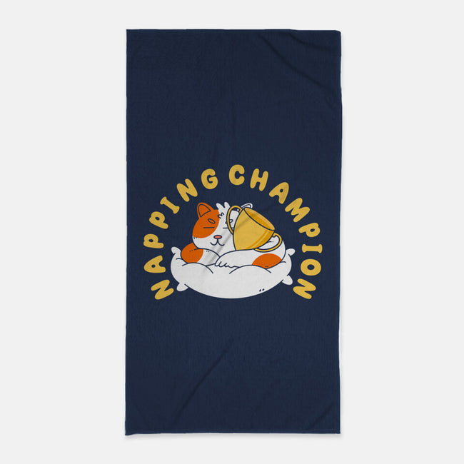 Napping Champion-None-Beach-Towel-Tri haryadi