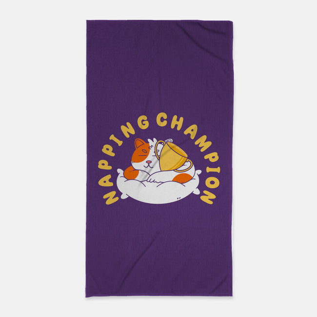 Napping Champion-None-Beach-Towel-Tri haryadi