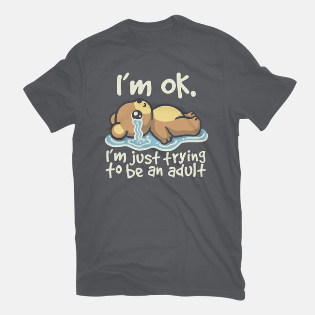 Trying To Be An Adult-Mens-Premium-Tee-NemiMakeit