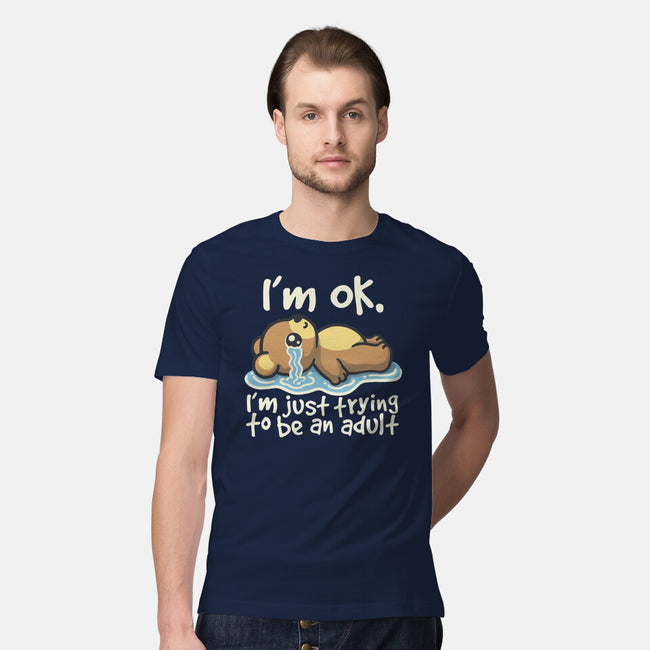 Trying To Be An Adult-Mens-Premium-Tee-NemiMakeit