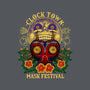 Clock Town Mask Festival-None-Removable Cover-Throw Pillow-rmatix