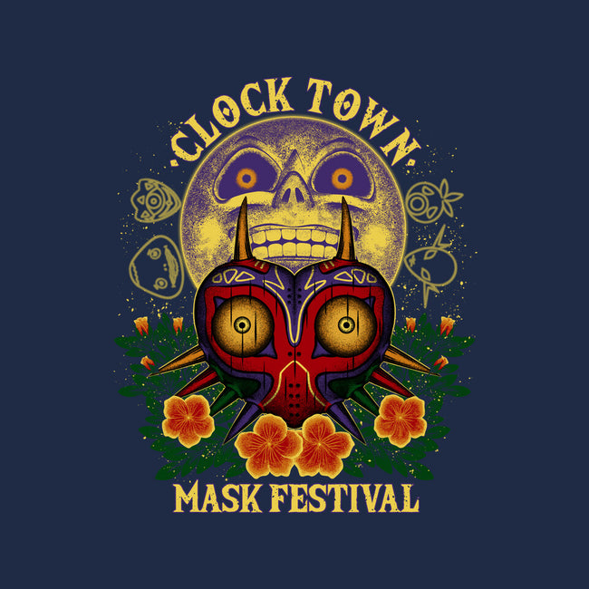 Clock Town Mask Festival-None-Polyester-Shower Curtain-rmatix