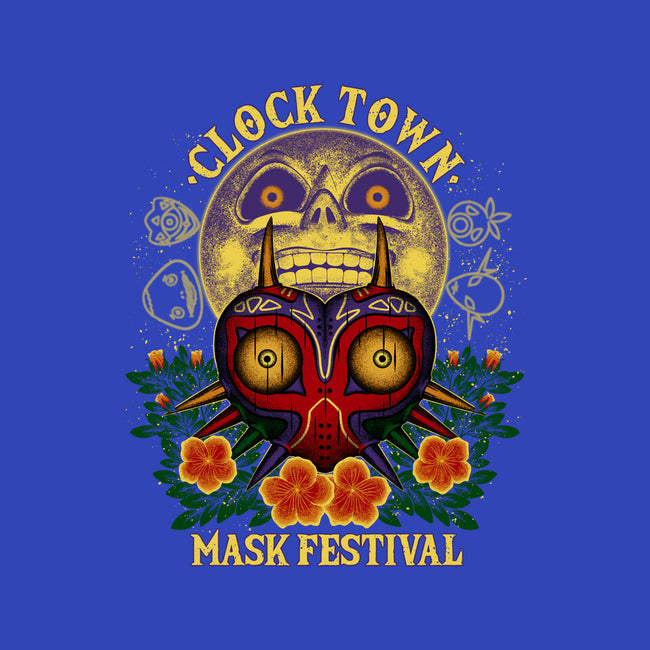 Clock Town Mask Festival-Womens-Basic-Tee-rmatix