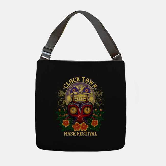 Clock Town Mask Festival-None-Adjustable Tote-Bag-rmatix