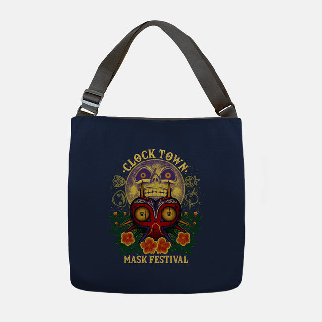 Clock Town Mask Festival-None-Adjustable Tote-Bag-rmatix