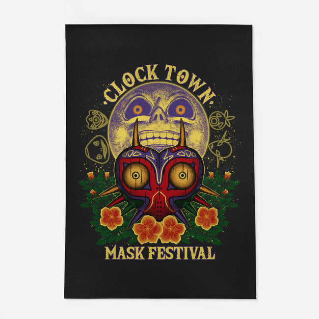 Clock Town Mask Festival-None-Indoor-Rug-rmatix