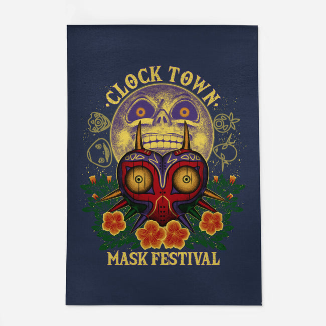 Clock Town Mask Festival-None-Indoor-Rug-rmatix