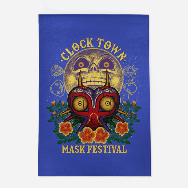 Clock Town Mask Festival-None-Indoor-Rug-rmatix