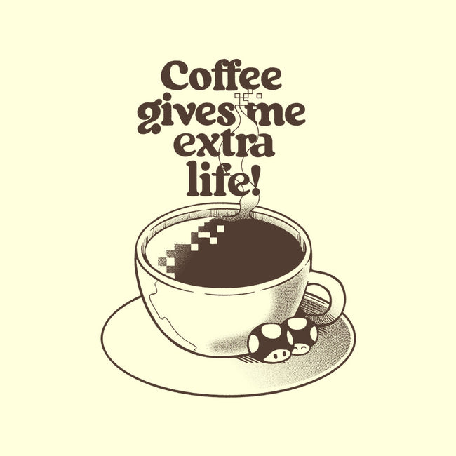 Extra Life Coffee-None-Matte-Poster-tobefonseca