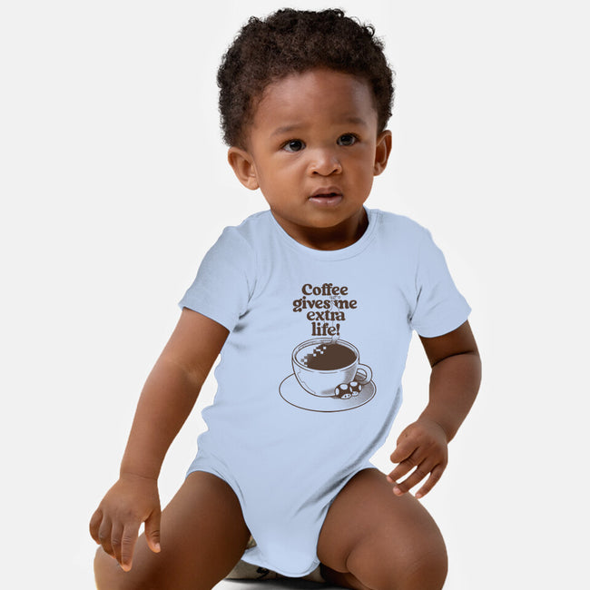 Extra Life Coffee-Baby-Basic-Onesie-tobefonseca