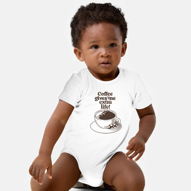 Extra Life Coffee-Baby-Basic-Onesie-tobefonseca