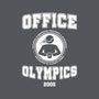 Office Olympics-Womens-Fitted-Tee-drbutler