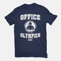 Office Olympics-Womens-Fitted-Tee-drbutler