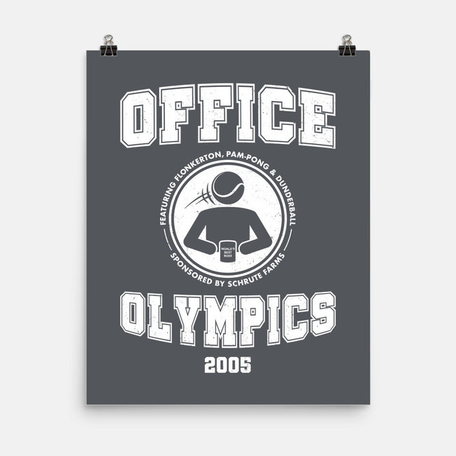 Office Olympics-None-Matte-Poster-drbutler