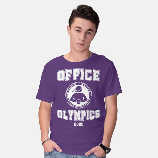 Office Olympics-Mens-Basic-Tee-drbutler