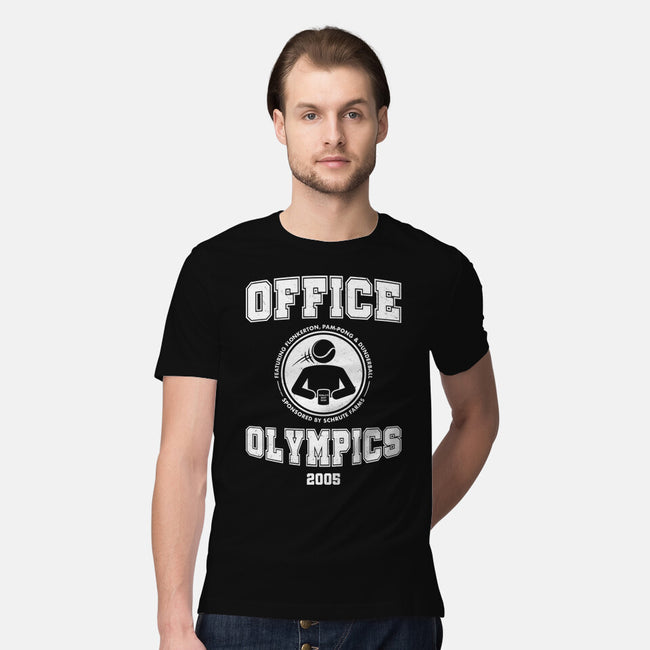 Office Olympics-Mens-Premium-Tee-drbutler