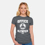 Office Olympics-Womens-Fitted-Tee-drbutler