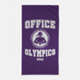 Office Olympics-None-Beach-Towel-drbutler