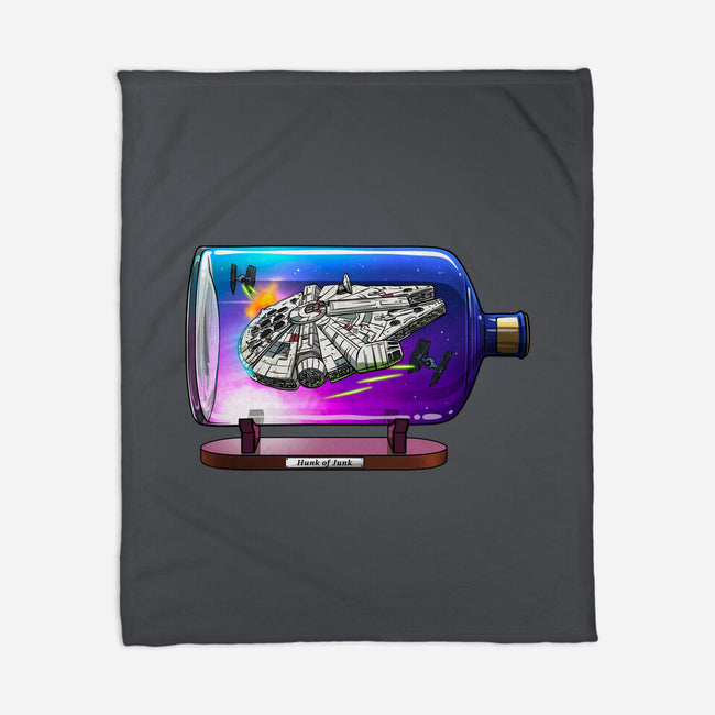 Hunk Of Junk-None-Fleece-Blanket-drbutler