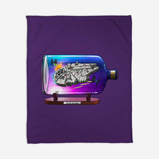 Hunk Of Junk-None-Fleece-Blanket-drbutler