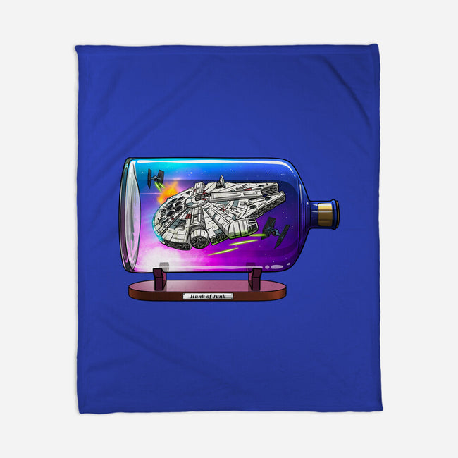 Hunk Of Junk-None-Fleece-Blanket-drbutler