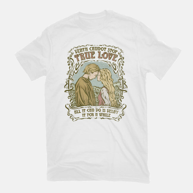 Death Cannot Stop True Love-Womens-Fitted-Tee-kg07