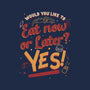 Eat Now And Later-Womens-Racerback-Tank-Studio Mootant