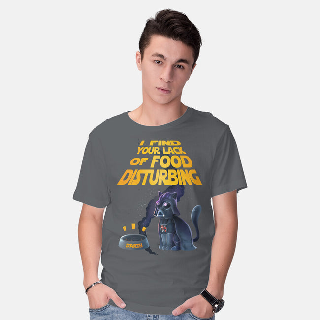 I Find Your Lack Of Food Disturbing-Mens-Basic-Tee-amorias