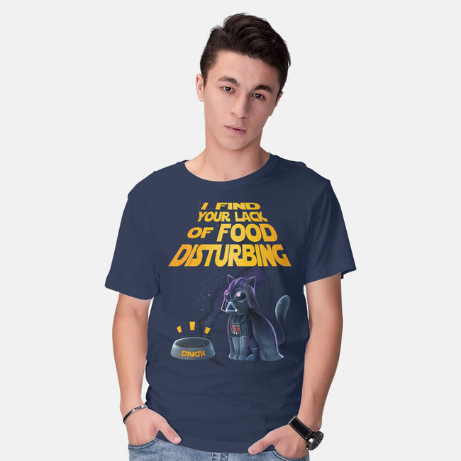 I Find Your Lack Of Food Disturbing-Mens-Basic-Tee-amorias