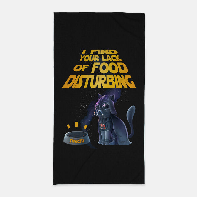 I Find Your Lack Of Food Disturbing-None-Beach-Towel-amorias