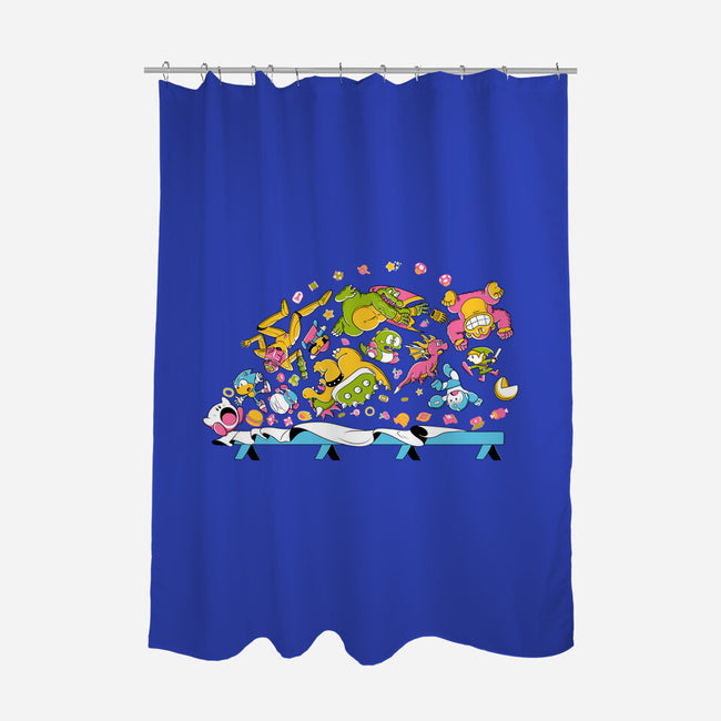 Super Supper-None-Polyester-Shower Curtain-naomori