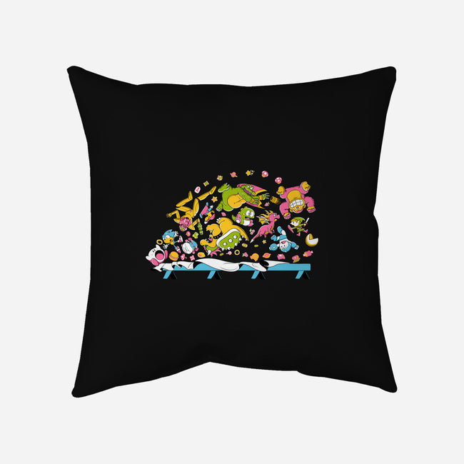 Super Supper-None-Removable Cover-Throw Pillow-naomori