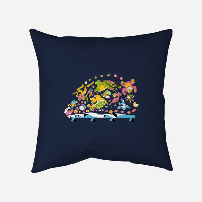 Super Supper-None-Removable Cover-Throw Pillow-naomori