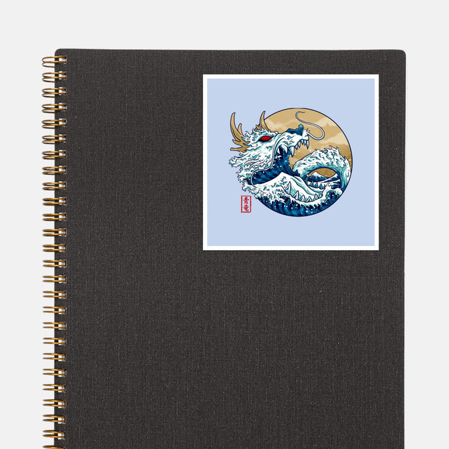 Dragon Wave Off Kanagawa-None-Glossy-Sticker-spoilerinc