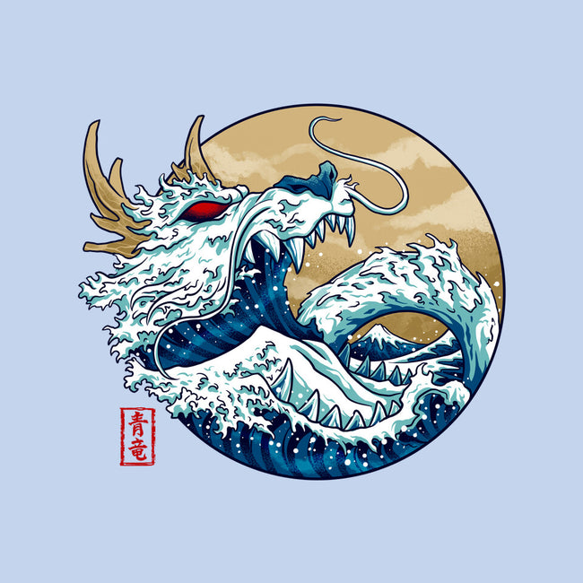 Dragon Wave Off Kanagawa-None-Removable Cover w Insert-Throw Pillow-spoilerinc