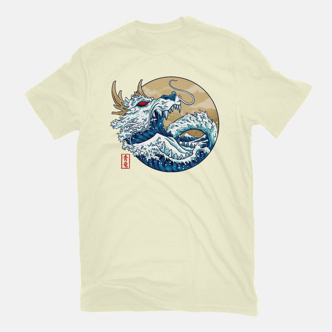 Dragon Wave Off Kanagawa-Mens-Basic-Tee-spoilerinc