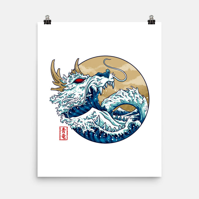 Dragon Wave Off Kanagawa-None-Matte-Poster-spoilerinc