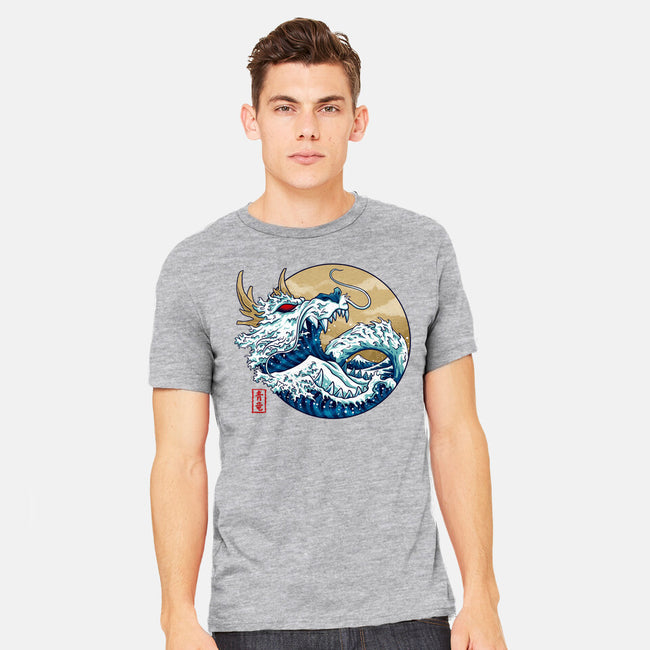 Dragon Wave Off Kanagawa-Mens-Heavyweight-Tee-spoilerinc