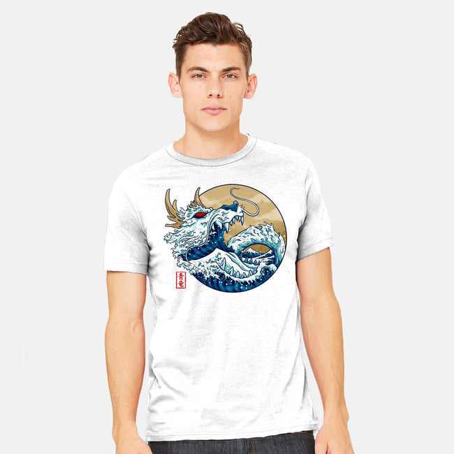 Dragon Wave Off Kanagawa-Mens-Heavyweight-Tee-spoilerinc