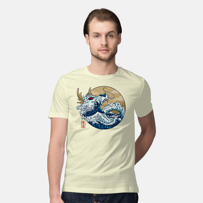 Dragon Wave Off Kanagawa-Mens-Premium-Tee-spoilerinc