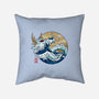 Dragon Wave Off Kanagawa-None-Removable Cover w Insert-Throw Pillow-spoilerinc