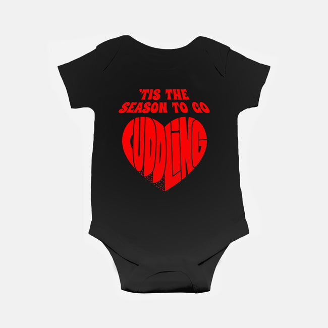 Tis The Season To Go Cuddling-Baby-Basic-Onesie-Boggs Nicolas