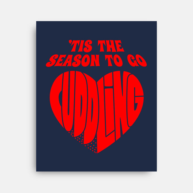 Tis The Season To Go Cuddling-None-Stretched-Canvas-Boggs Nicolas