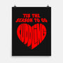 Tis The Season To Go Cuddling-None-Matte-Poster-Boggs Nicolas