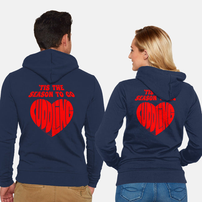 Tis The Season To Go Cuddling-Unisex-Zip-Up-Sweatshirt-Boggs Nicolas