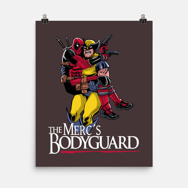 The Merc's Bodyguard-None-Matte-Poster-zascanauta